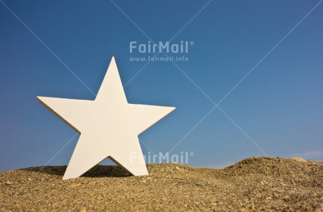 Fair Trade Photo Beach, Christmas, Closeup, Colour image, Day, Horizontal, Outdoor, Peru, Sand, Sky, South America, Star