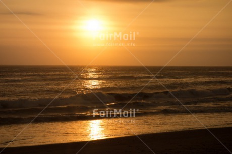 Fair Trade Photo Beach, Colour image, Condolence-Sympathy, Evening, Horizontal, Outdoor, Peru, Scenic, Sea, South America, Sunset, Travel