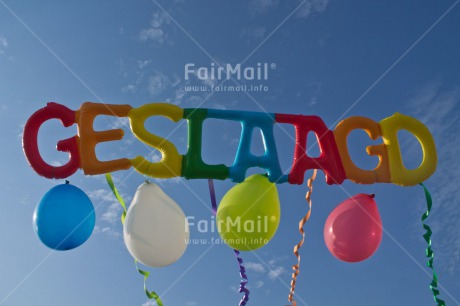 Fair Trade Photo Balloon, Blue, Day, Exams, Graduation, Horizontal, Letter, Outdoor, Peru, Sky, South America, Summer