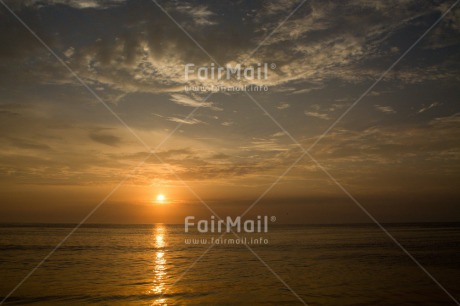 Fair Trade Photo Clouds, Colour image, Horizontal, Peru, Scenic, Sea, South America, Sunset