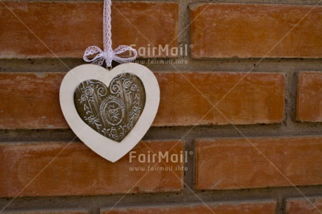 Fair Trade Photo Christmas, Closeup, Colour image, Condolence-Sympathy, Heart, Horizontal, Love, Peru, Silver, South America, Stone, Wall, White