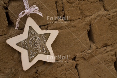 Fair Trade Photo Christmas, Closeup, Colour image, Horizontal, Peru, Silver, South America, Star, White