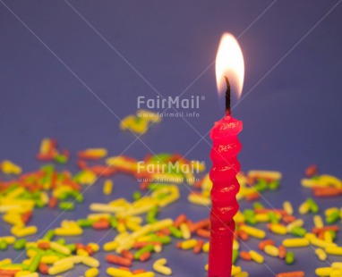 Fair Trade Photo Birthday, Candle, Colour image, Flame, Horizontal, Invitation, Party, Peru, South America, Sweets