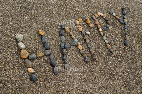 Fair Trade Photo Birthday, Colour image, Emotions, Happiness, Horizontal, Peru, Sand, South America, Stone, Wellness