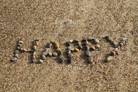 Fair Trade Photo Birthday, Colour image, Emotions, Happiness, Horizontal, Peru, Sand, South America, Stone, Wellness
