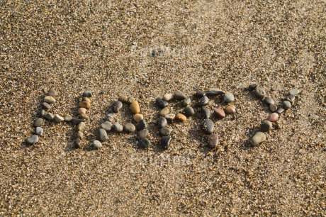 Fair Trade Photo Birthday, Colour image, Emotions, Happiness, Horizontal, Peru, Sand, South America, Stone, Wellness