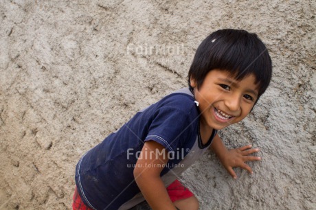 Fair Trade Photo Activity, Colour image, Horizontal, Looking at camera, One child, People, Peru, Smiling, South America