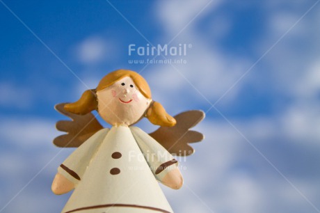 Fair Trade Photo Angel, Christmas, Clouds, Colour image, Horizontal, Peru, Sky, Smile, South America