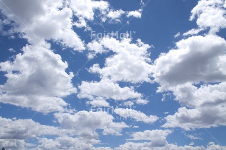 Fair Trade Photo Background, Blue, Clouds, Colour image, Horizontal, Peru, Sky, South America, White