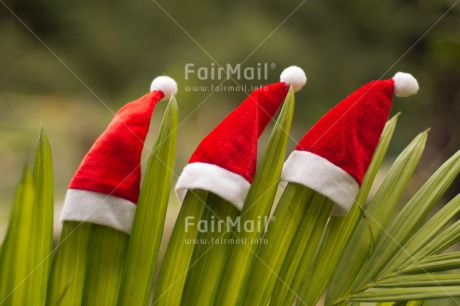 Fair Trade Photo Christmas, Colour image, Hat, Horizontal, Peru, Red, Santaclaus, South America, White