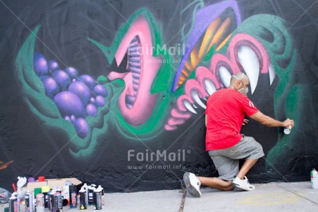 Fair Trade Photo Activity, Artistique, Colour image, Day, Graffity, Horizontal, Outdoor, Painting, Streetlife