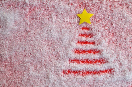 Fair Trade Photo Christmas, Closeup, Colour image, Horizontal, Peru, Shooting style, Snow, South America, Star, Tree