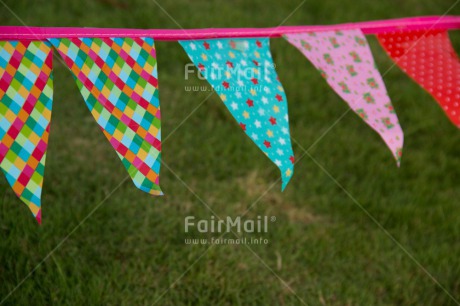 Fair Trade Photo Birthday, Colour image, Flag, Horizontal, Invitation, Party, Peru, South America