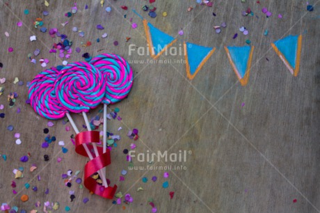 Fair Trade Photo Birthday, Colour image, Horizontal, Lollipop, Party, Peru, South America