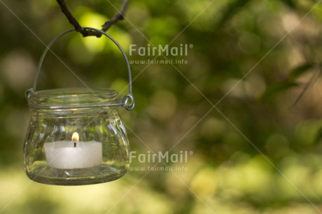 Fair Trade Photo Candle, Christmas, Colour image, Condolence-Sympathy, Flame, Horizontal, Peru, South America, Spirituality, Thinking of you, Wellness, White