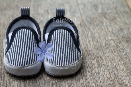 Fair Trade Photo Birth, Colour image, Horizontal, New baby, Peru, Shoe, South America