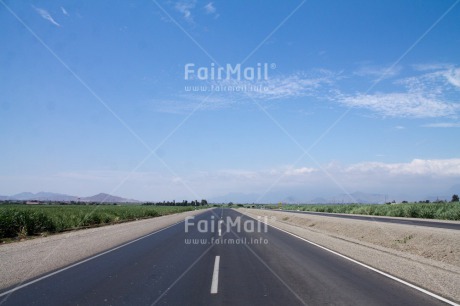 Fair Trade Photo Colour image, Good trip, Horizontal, Peru, Road, Sky, South America, Travel