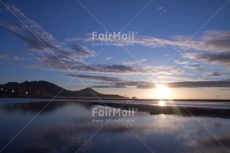 Fair Trade Photo Colour image, Condolence-Sympathy, Horizontal, Light, Peru, Sky, South America, Spirituality, Sunset, Water