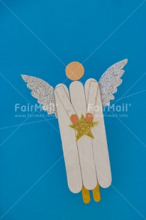 Fair Trade Photo Angel, Christmas, Colour image, Peru, South America, Star, Vertical