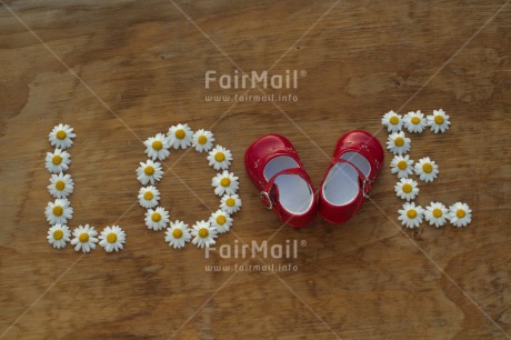 Fair Trade Photo Birth, Colour image, Flower, Horizontal, Love, New baby, Peru, Shoe, South America