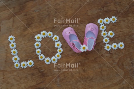 Fair Trade Photo Birth, Colour image, Flower, Horizontal, Love, New baby, Peru, Shoe, South America
