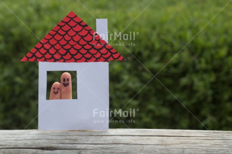 Fair Trade Photo Colour image, Finger, Funny, Horizontal, House, Marriage, New home, Peru, Smile, South America, Wedding