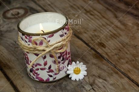 Fair Trade Photo Candle, Condolence-Sympathy, Flame, Mothers day, Thinking of you