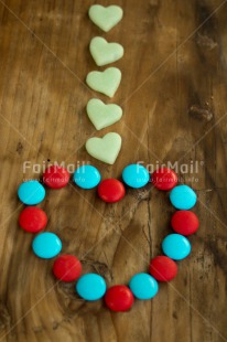 Fair Trade Photo Chocolate, Colour image, Colourful, Heart, Love, Peru, South America, Sweets, Valentines day, Vertical