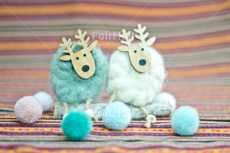 Fair Trade Photo Activity, Adjective, Animals, Blue, Celebrating, Christmas, Christmas decoration, Colour, Horizontal, Object, Peruvian fabric, Present, Reindeer, White