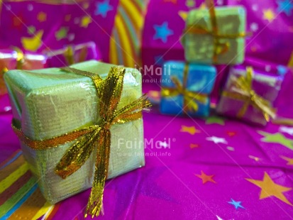 Fair Trade Photo Birthday, Colour image, Congratulations, Focus on foreground, Gift, Green, Horizontal, Indoor, Invitation, Multi-coloured, Peru, Pink, South America, Tabletop, Voucher