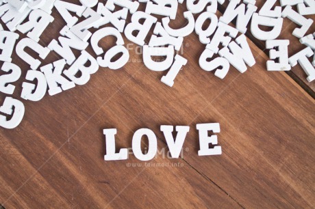 Fair Trade Photo Colour image, Horizontal, Letters, Love, Marriage, Peru, South America, Table, Text, Valentines day, Wedding, White, Wood
