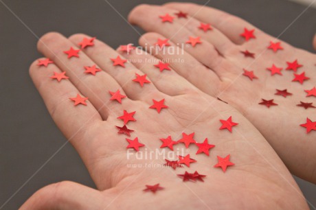 Fair Trade Photo Birthday, Black, Colour image, Hand, Horizontal, New Year, Party, Peru, South America, Star