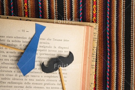 Fair Trade Photo Body, Book, Dad, Fabric, Father, Fathers day, Moustache, Object, People, Peruvian fabric, Tie