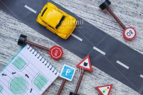 Fair Trade Photo Activity, Car, Driving, Driving licence, Exam, Goal, Object, Sign, Street, Study, Studying, Transport