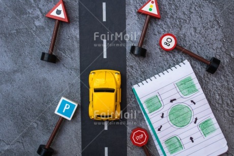 Fair Trade Photo Activity, Car, Driving, Driving licence, Exam, Goal, Object, Sign, Street, Study, Studying, Transport