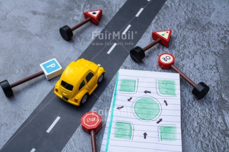 Fair Trade Photo Activity, Car, Driving, Driving licence, Exam, Goal, Object, Sign, Street, Study, Studying, Transport