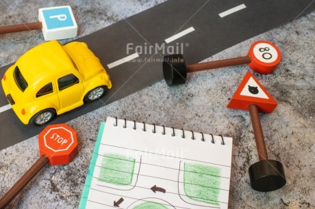 Fair Trade Photo Activity, Car, Driving, Driving licence, Exam, Goal, Object, Sign, Street, Study, Studying, Transport