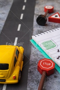 Fair Trade Photo Activity, Car, Driving, Driving licence, Exam, Goal, Object, Sign, Street, Study, Studying, Transport