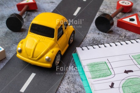 Fair Trade Photo Activity, Car, Driving, Driving licence, Exam, Goal, Object, Sign, Street, Study, Studying, Transport