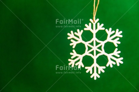 Fair Trade Photo Christmas, Christmas decoration, Colour, Green, Object, Snowflake