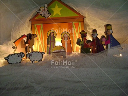 Fair Trade Photo Angel, Animals, Birth, Christmas, Colour image, Horizontal, Jesus, Peru, Sheep, South America, Tabletop