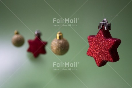 Fair Trade Photo Christmas, Christmas ball, Colour image, Gold, Horizontal, Indoor, Peru, Red, South America, Star, Tabletop