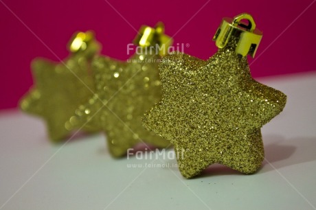 Fair Trade Photo Christmas, Christmas ball, Colour image, Gold, Horizontal, Indoor, Peru, Red, South America, Star, Tabletop