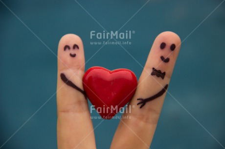 Fair Trade Photo Colour image, Finger, Funny, Hand, Heart, Horizontal, Love, Marriage, Peru, Red, South America, Together, Valentines day, Wedding