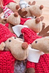 Fair Trade Photo Activity, Adjective, Animals, Celebrating, Christmas, Christmas decoration, Colour, Object, Party, Present, Red, Reindeer, Vertical, White