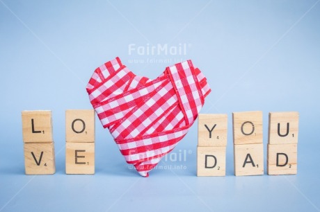Fair Trade Photo Blue, Colour, Dad, Father, Fathers day, Heart, Letter, Object, People, Red, Text