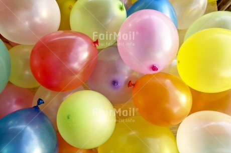 Fair Trade Photo Balloon, Birthday, Colour image, Day, Fullframe, Horizontal, Invitation, Multi-coloured, Outdoor, Party, Peru, South America, Tabletop