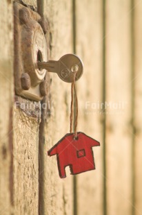 Fair Trade Photo Colour image, Door, Home, Key, Moving, Peru, Red, South America, Vertical, Welcome home