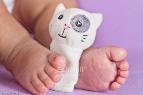 Fair Trade Photo Birth, Colour image, Feet, Horizontal, New baby, Peluche, Peru, Purple, South America