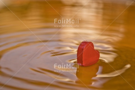 Fair Trade Photo Colour image, Heart, Horizontal, Love, Marriage, Peru, Red, Reflection, South America, Thinking of you, Valentines day, Water, Wedding
